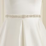 Satijn met steentjes