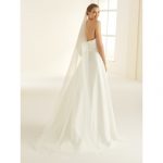 Sluier 643S van soft tule, 220 cm