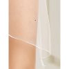 Sluier 53S met lockrand, 170 cm / 90 cm, met steentjes - Afbeelding 2