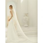 Sluier 793S gemaakt van zachte tule, 300/80 cm