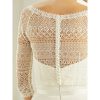 Boho kanten bolero met 3/4 mouwen - 082E - Afbeelding 3